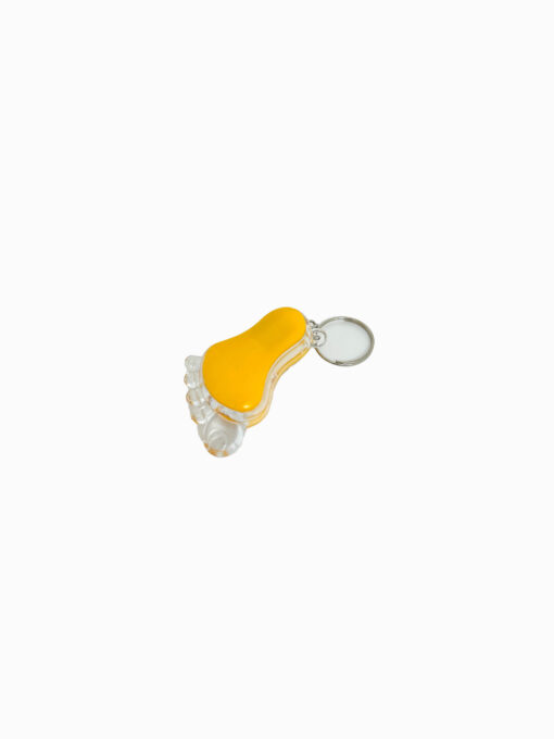 Foot keychain with light/3000