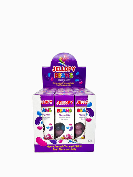 Jellopy Beans Berry mix 30g/12/12/144