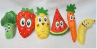 Plush vegetables